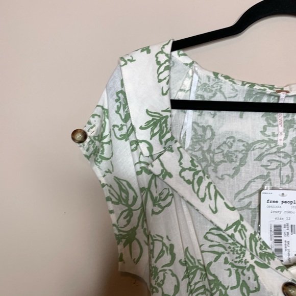 COPY - Free People A Thing Called Love Green Dress NWT - Picture 11 of 14